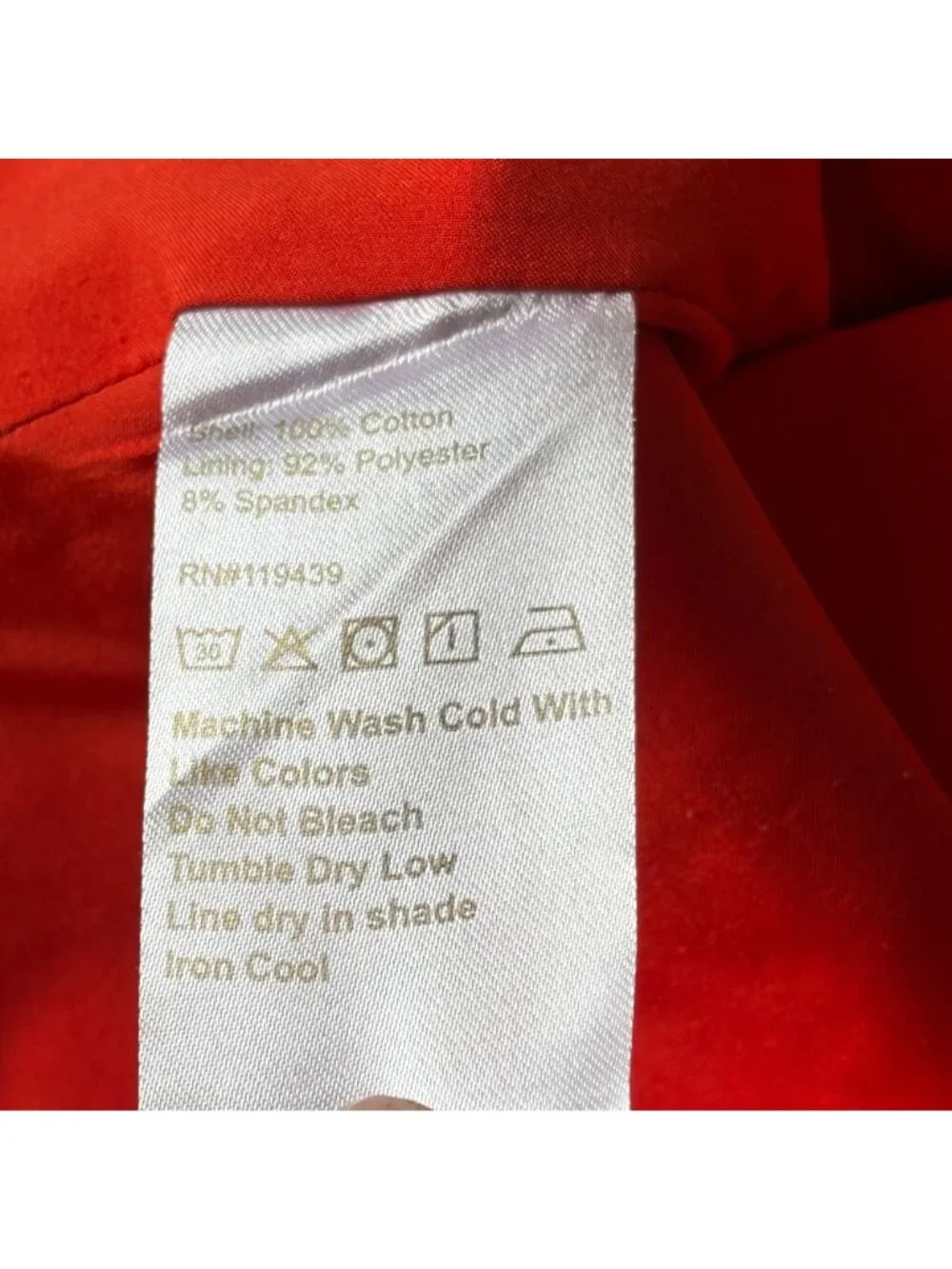 Jolie Brown Dixie Strange Love Mini A-line Skirt Small Retro Mod Floral Orange - Picture 9 of 9